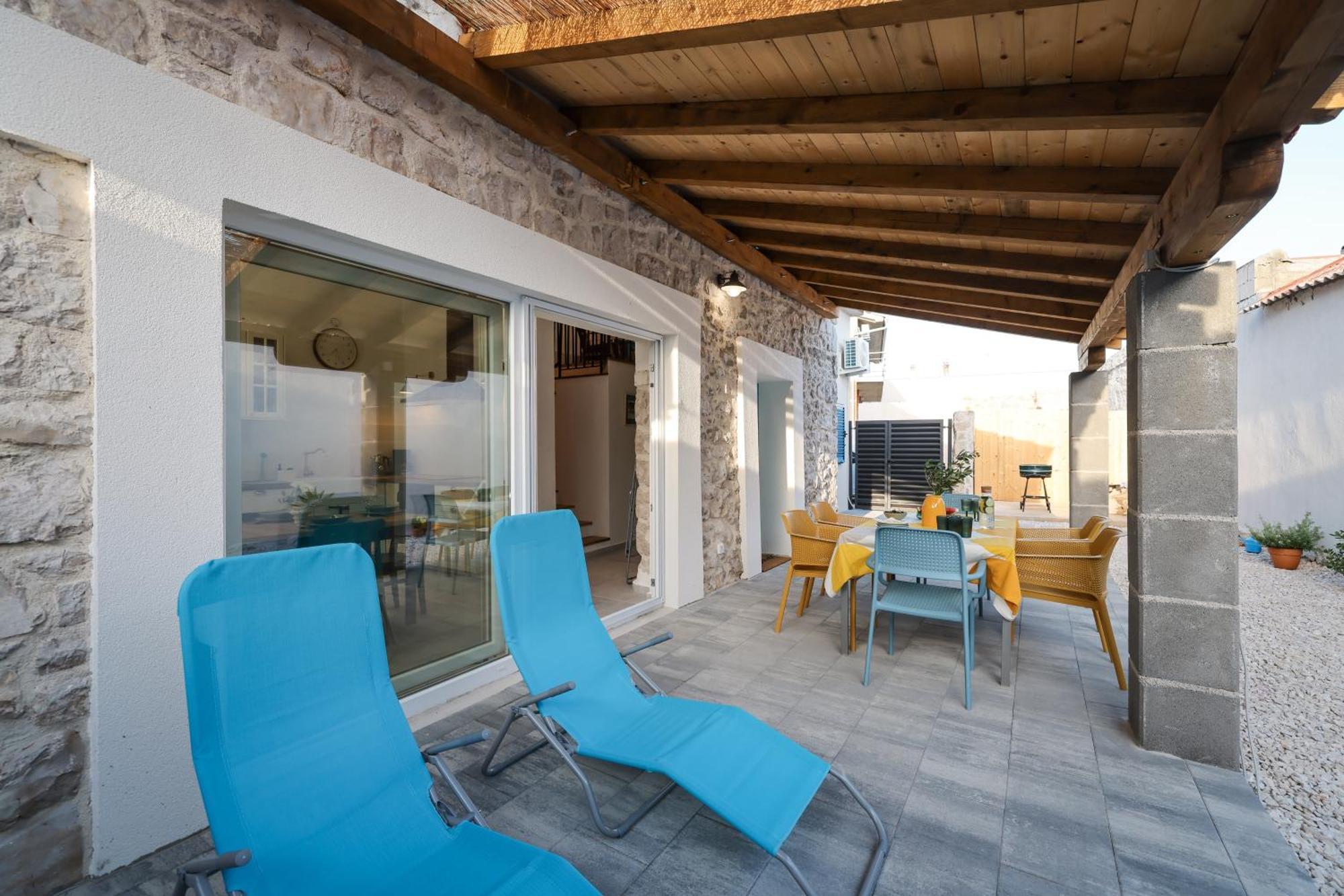 הוילה Ražanac Stone House Lole מראה חיצוני תמונה